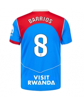 Billige Fotballdrakt Atletico Madrid Pablo Barrios #8 Replika Tredjedrakt 2025-26 Kortermet Billige Fotballdrakt Atletico Madrid Pablo Barrios #8 Replika Tredjedrakt 2025-26 Kortermet
